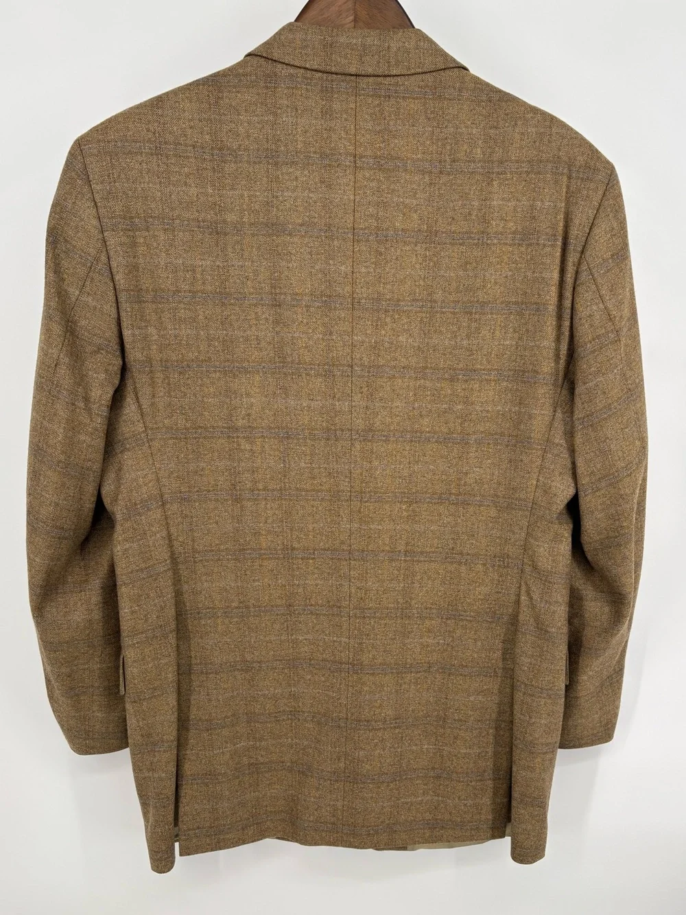 Bruno Piattelli for Andrew Davis Men's 42R Wool Tweed Blazer Sport Coat Coppley